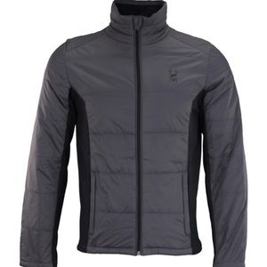 NWT Spyder Men’s Gray Zip Up Sweater Jacket